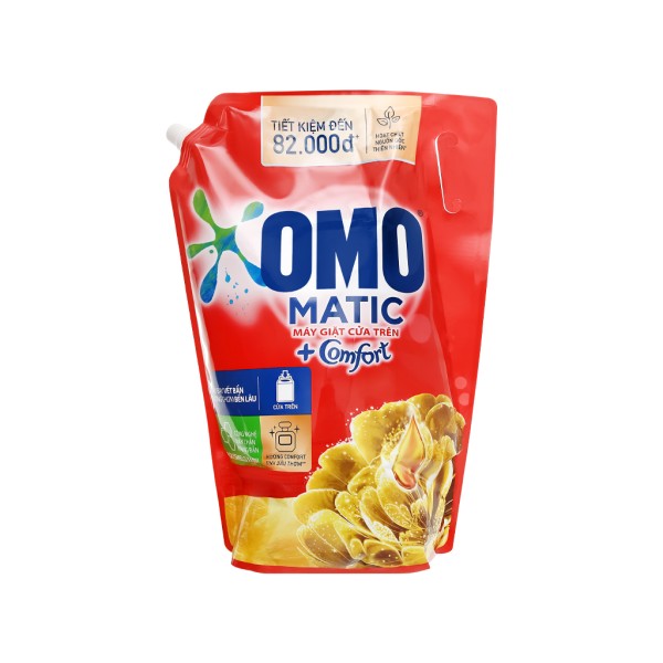 Nước giặt OMO Matic Comfort tinh dầu thơm (2kg)